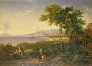 Die Bucht von Salerno, ca. 1820-30
