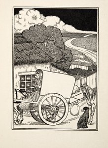 Ein Hund eines Trägers, aus Hundert Anekdoten über Tiere, veröffentlicht 1924 von Percy J. Billingshurst