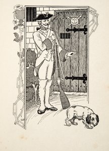 Das gebrochene Herz, aus Hundert Anekdoten über Tiere, veröffentlicht 1924 von Percy J. Billingshurst