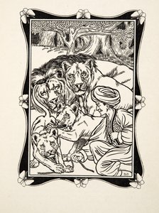 Die Rechte der Gastfreundschaft, aus Hundert Anekdoten von Tieren, veröffentlicht 1924