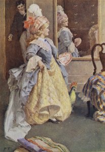 Illustration für Little Women von Louis M. Alcott von Percy Tarrant