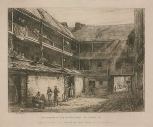 Das Alte Weiße Hart, Southwark von Percy Thomas
