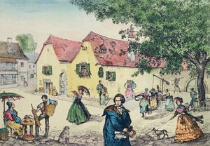 Heiligenstädter Testamenthaus in Wien, wo Beethoven versuchte, seine Taubheit zu heilen