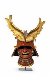 Ein Kawari Kabuto (exotischer Helm)