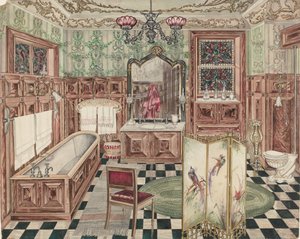 Badezimmer, 1935-1942