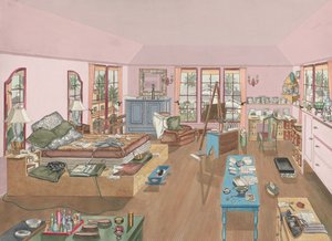 Schlafzimmer von Perkins Harnly