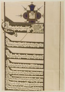 Firman (königliches Edikt) mit dem Siegel von Muzaffar al-Din Shah Qaja, 1897