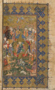 Sulayman auf dem Thron