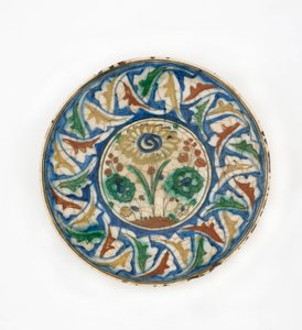 Teller, Iran, Safawidenzeit, spätes 16. bis frühes 17. Jahrhundert von Persian School