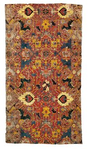 Tabriz-Medaillon-Teppichfragment, Nordwestpersien von Persian School