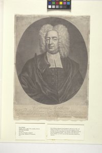 Cotton Mather von Peter (after) Pelham