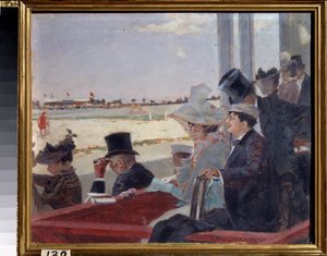 Pferderennen von Peter Alexandrovich Nilus