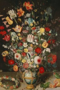 Vase mit Blumen