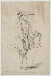 Holbergfigur. Gert Londemann als Pedro in Don Ranudo