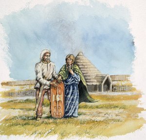 Eisenzeit Mann und Frau