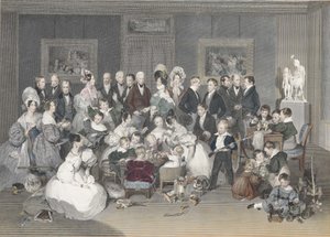 Die österreichische Kaiserfamilie im Jahr 1834