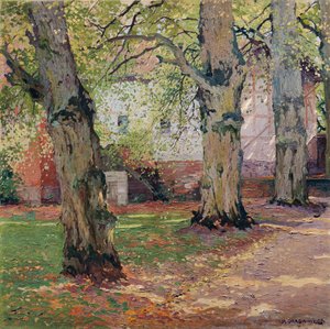 Herbstlicher Park