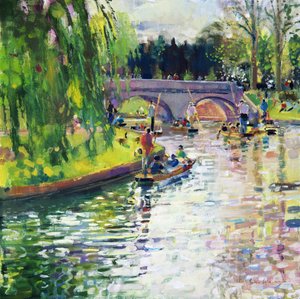Schöner grüner Sommer, 1997 von Peter Graham (Contemporary)