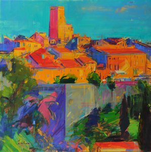 Saint-Paul de Vence, Goldenes Licht, 2022