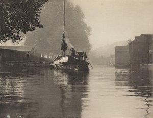 Ein nebliger Morgen in Norwich von Peter Henry Emerson