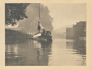 Ein nebliger Morgen in Norwich von Peter Henry Emerson