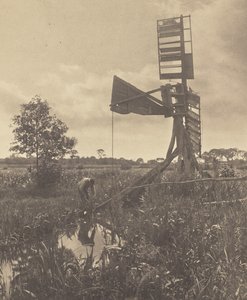 Eine zerstörte Wassermühle von Peter Henry Emerson