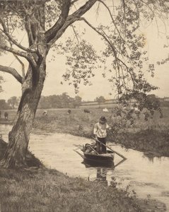 Ein Suffolk-Deich von Peter Henry Emerson