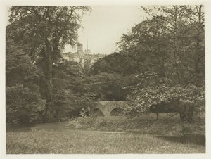 Lady Dorothys Brücke, Haddon Hall von Peter Henry Emerson