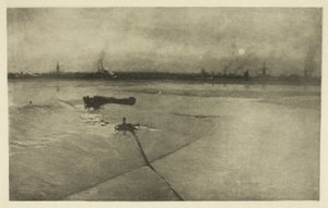 Das letzte der Ebbe-Great Yarmouth von Breydon