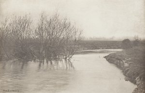 Die Lea, in der Nähe von Tottenham von Peter Henry Emerson