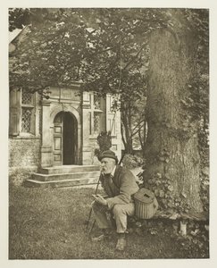 Walton und Cottons Fischerhaus (Die Tür) von Peter Henry Emerson