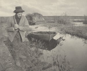 Das Schilf schleppen