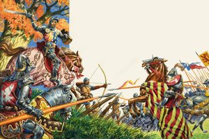 Schlacht von Azincourt 1415 von Peter Jackson