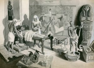 Einbalsamierung im alten Ägypten von Peter Jackson