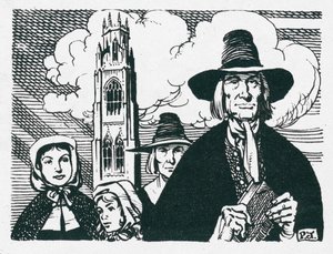 In Boston wurden die Anhänger Calvins erstmals als Puritaner bezeichnet