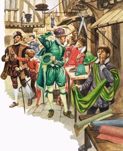 Es war einmal... Markt- und Straßenhändler im Tudor-Zeitalter von Peter Jackson