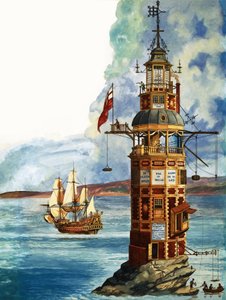 Der erste Eddystone-Leuchtturm