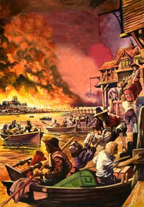 Der Große Brand von London von Peter Jackson