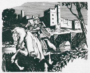 Die Flucht von Dorothy Vernon aus Haddon Hall