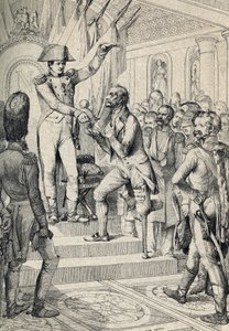 Erste Verleihung der Kreuze der Ehrenlegion (gegründet 1802) in der Kirche der Invaliden am 14. Juli