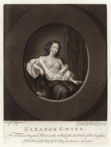 Porträt von Nell Gwyn von Peter Lely