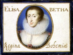 Porträt von Elizabeth, Königin von Böhmen