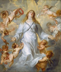 Die Jungfrau als Fürsprecherin von Peter P. & Dyck Anthony Van (1599-1641) Rubens