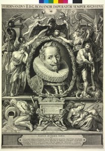 Heiliger Römischer Kaiser Ferdinand II von Peter Paul (after) Rubens
