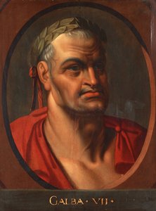 Kaiser Galba (3 v. Chr.-69) von Peter Paul (school of) Rubens