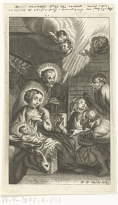 Die Anbetung der Hirten von Peter Paul Bouché