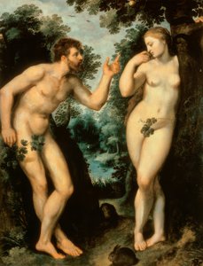 Adam und Eva unter dem Baum der Erkenntnis