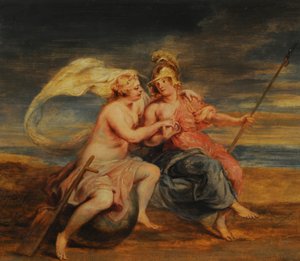 Allegorie des Glücks und der Tugend von Peter Paul Rubens