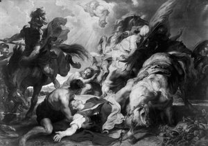Bekehrung des Paulus (Saulus) von Peter Paul Rubens