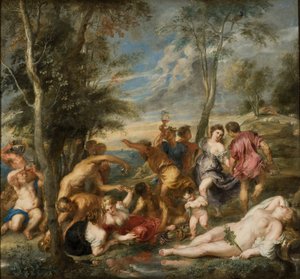 Die Bacchanal der Andrier